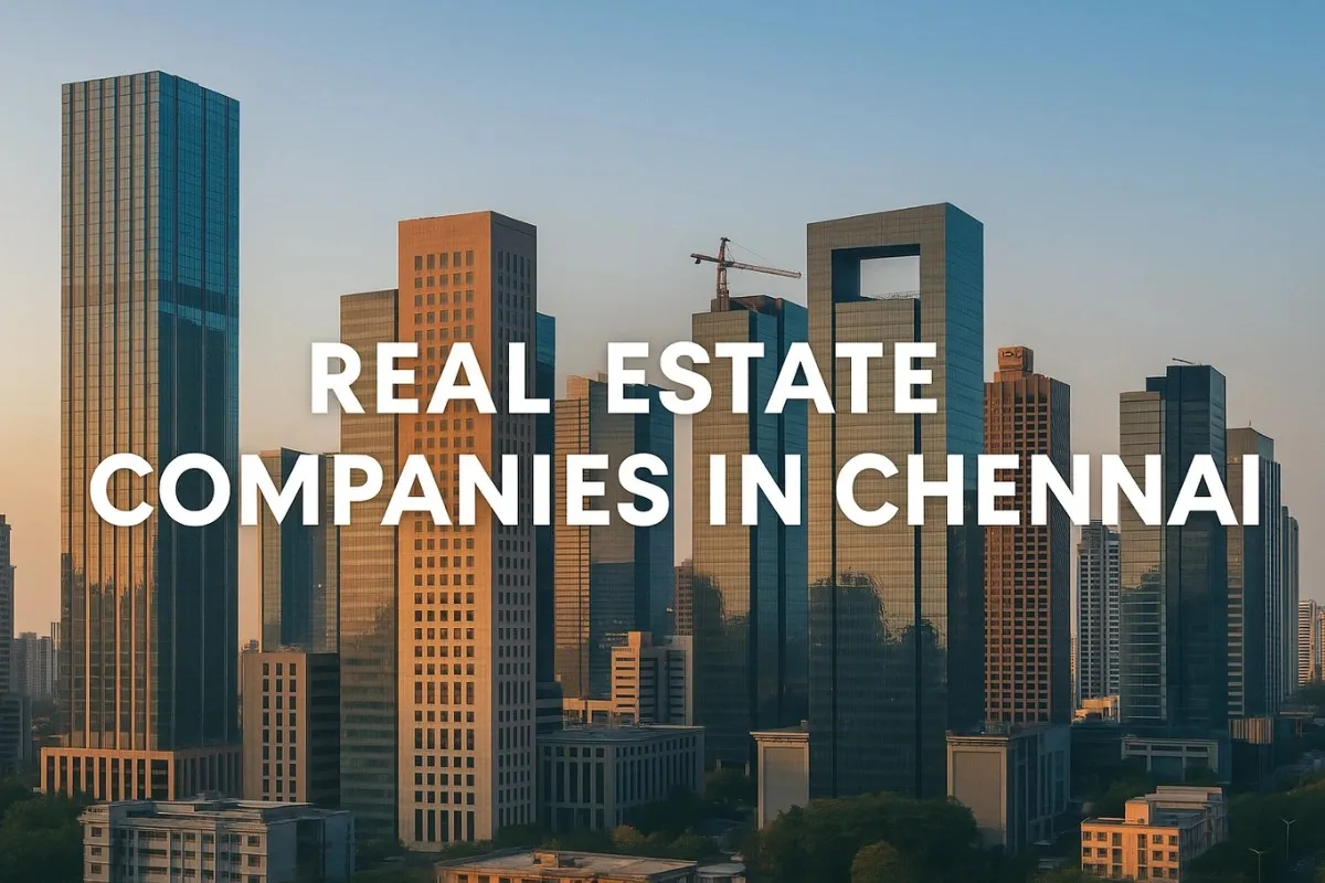Top 10 Real Estate Companies in Chennai — 2025 Trusted Builders Guide